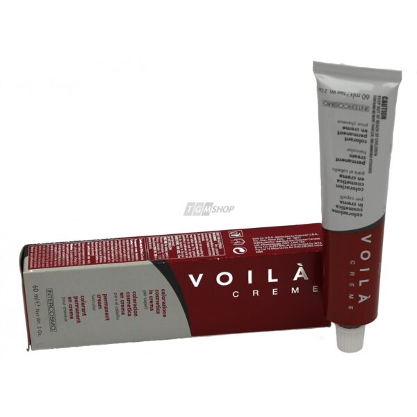 Intercosmo Voila - Farb Auswahl - Haar Creme Coloration permanent colour - 60ml - 8.4 (8C) Light Copper Blond