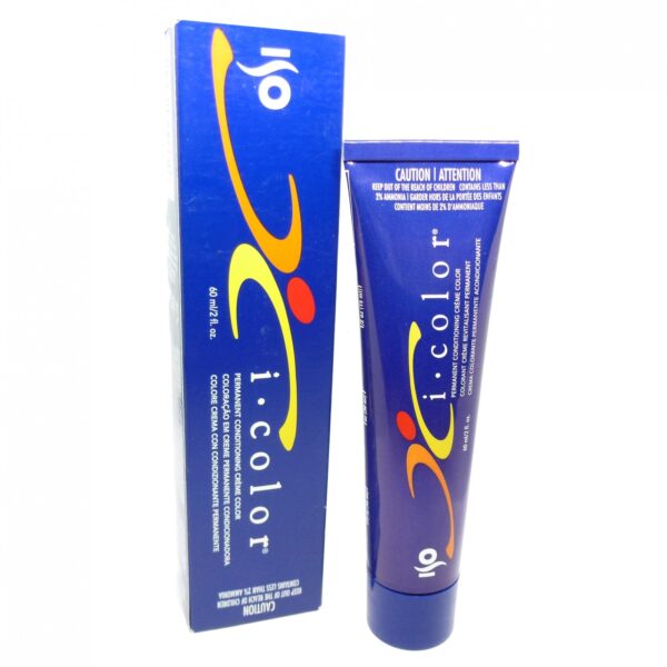 ISO - i.color - Permanent Conditioning Creme Color - 4NA (4.01) - 60 ml