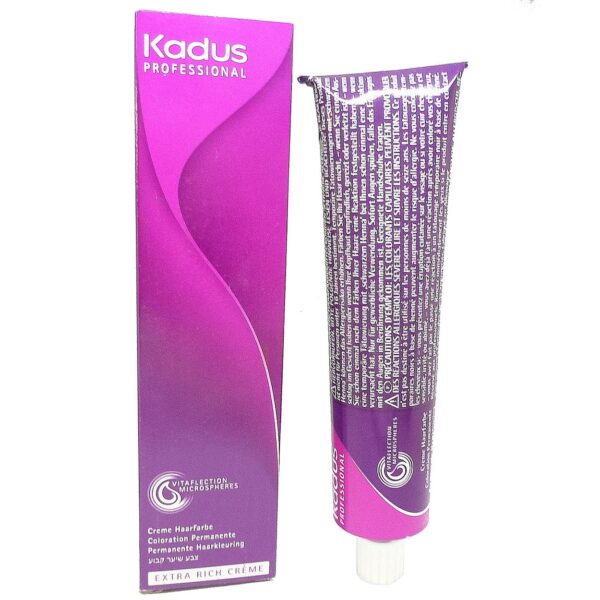 Kadus Professional Cream Hair Colour permanent Haar Farbe 60ml Nuancen Auswahl - 05/74 Light Brown Brown-Red / Hellbraun Braun-Rot