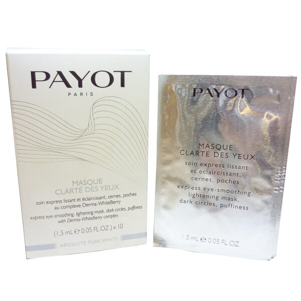 PAYOT Masque Clarte des Yeux Augen Pflege Maske gegen Augenringe 10x1,5ml