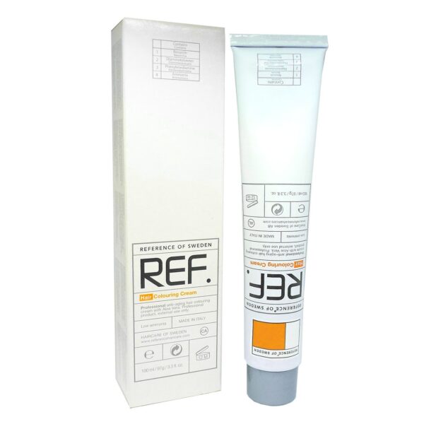 REF Reference of Sweden Permanente Haar Coloration Creme 100ml - 09.43 - Golden Copper Very Light Blonde