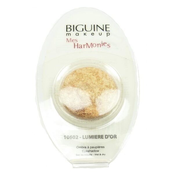 BIGUINE MAKE UP PARIS MES HARMONIES - Lidschatten Augen Farbe Kosmetik - 0,8g - 10602 Lumiere d´Or