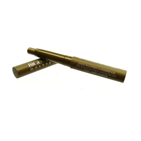 BIGUINE MAKE UP PARIS STICK PAUPIERES WATERPROOF - Lidschatten Augen Farbe 2,5g - 3724 Vert d´Hiver